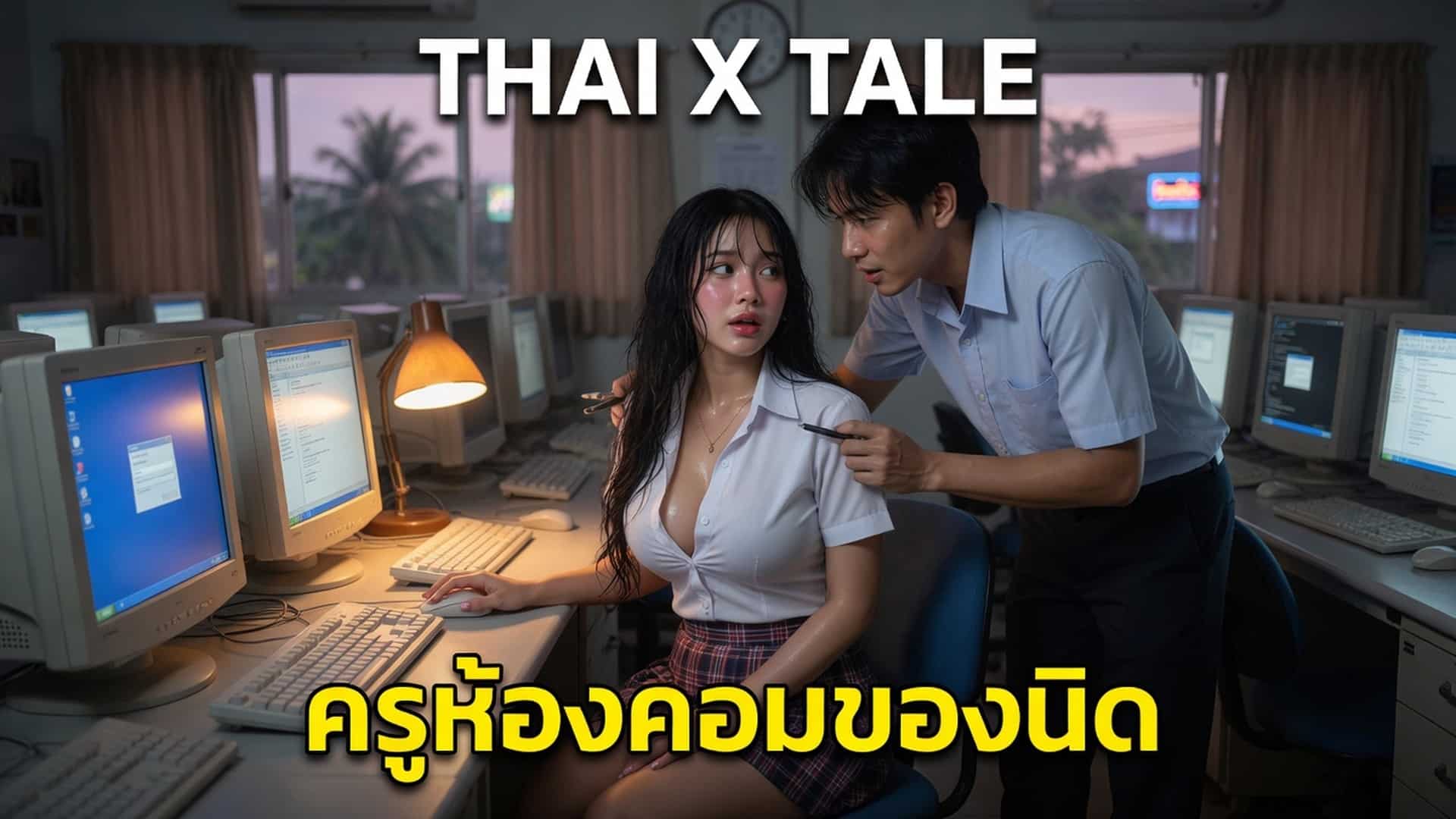 ครูห้องคอมของนิด “โอ้วววว…ครู…หนูเสียววววว” 2 เรื่องเสียว ครูห้องคอมของนิด “โอ้วววว…ครู…หนูเสียววววว” | ThaiXTale