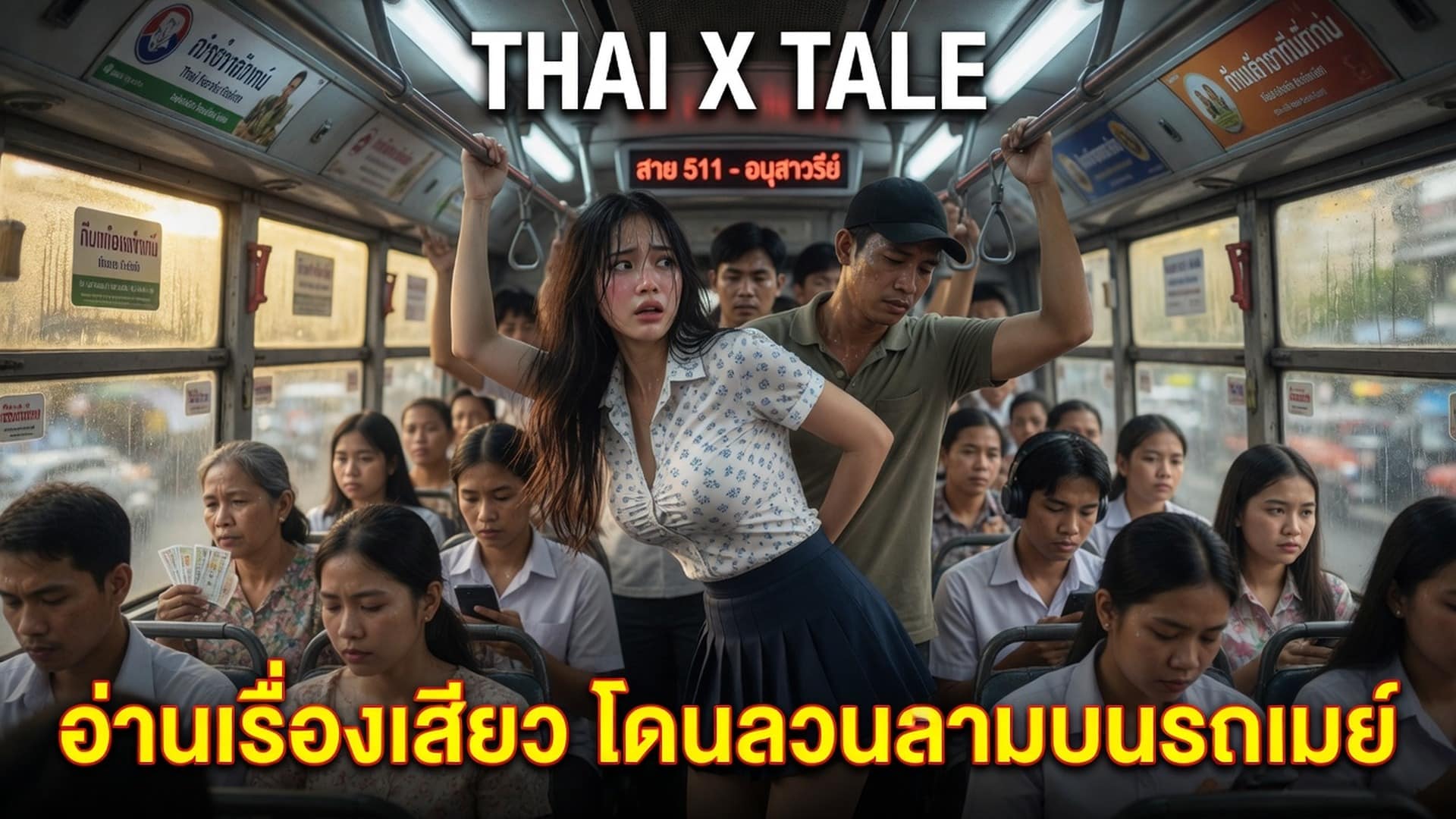 อ่านเรื่องเสียว โดนลวนลามบนรถเมย์ 6 เรื่องเสียว อ่านเรื่องเสียว โดนลวนลามบนรถเมย์ | ThaiXTale