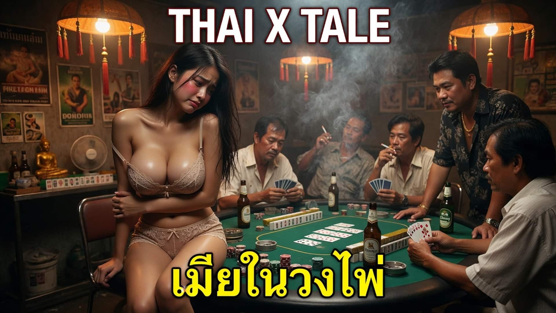 เมียโดนรุมเย็ดในวงไพ่ 6 เรื่องเสียว เมียโดนรุมเย็ดในวงไพ่ | ThaiXTale