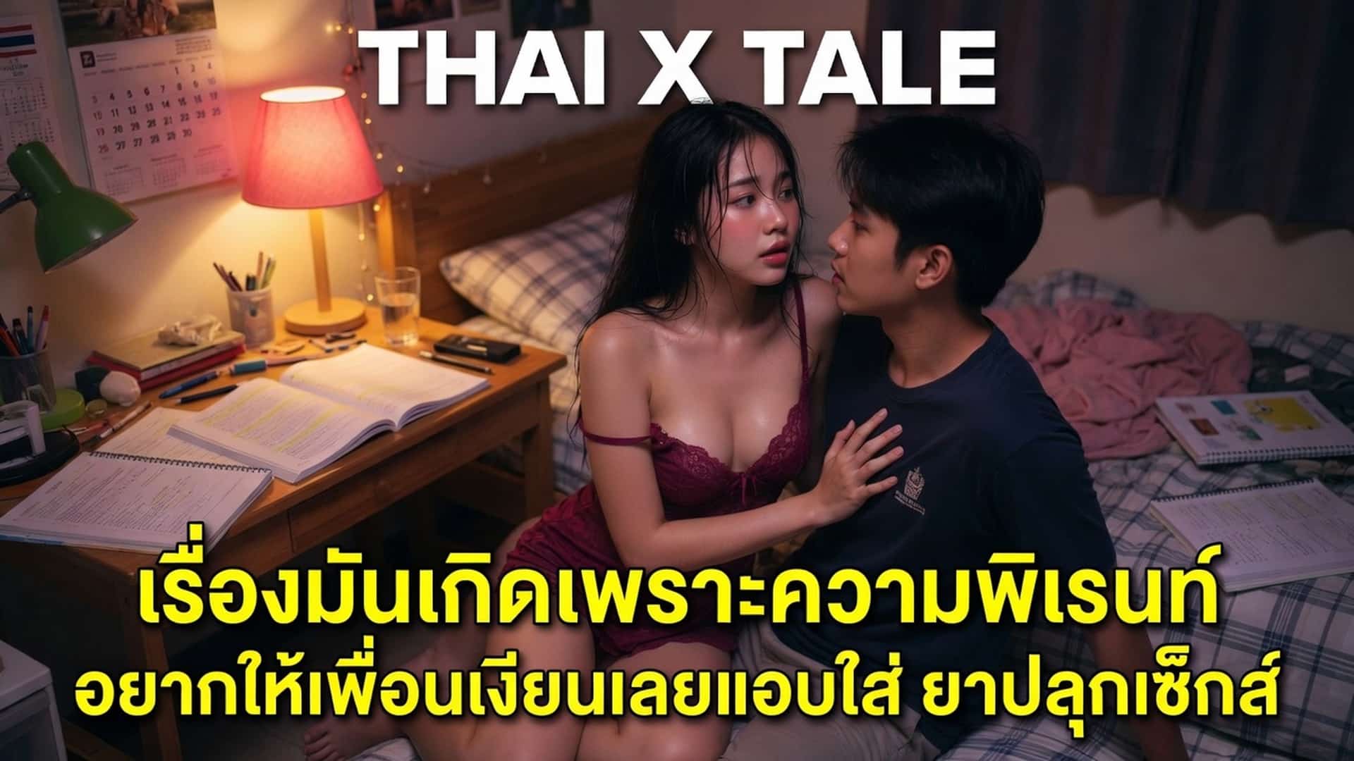 เรื่องมันเกิดเพราะความพิเรนท์ อยากให้เพื่อนเงี่ยนเลยแอบใส่ ยาปลุกเซ็กส์ 9 เรื่องเสียว เรื่องมันเกิดเพราะความพิเรนท์ อยากให้เพื่อนเงี่ยนเลยแอบใส่ ยาปลุกเซ็กส์ | ThaiXTale