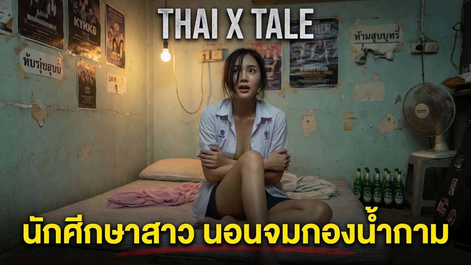 นักศึกษาสาว นอนจมกองน้ำกาม 3 เรื่องเสียว นักศึกษาสาว นอนจมกองน้ำกาม | ThaiXTale