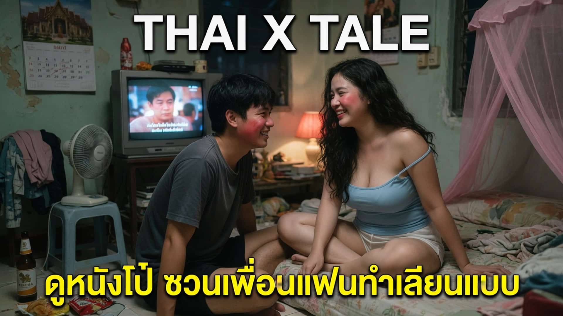 ดูหนังโป๊ ชวนเพื่อนแฟนทำเลียนแบบ 8 เรื่องเสียว ดูหนังโป๊ ชวนเพื่อนแฟนทำเลียนแบบ | ThaiXTale