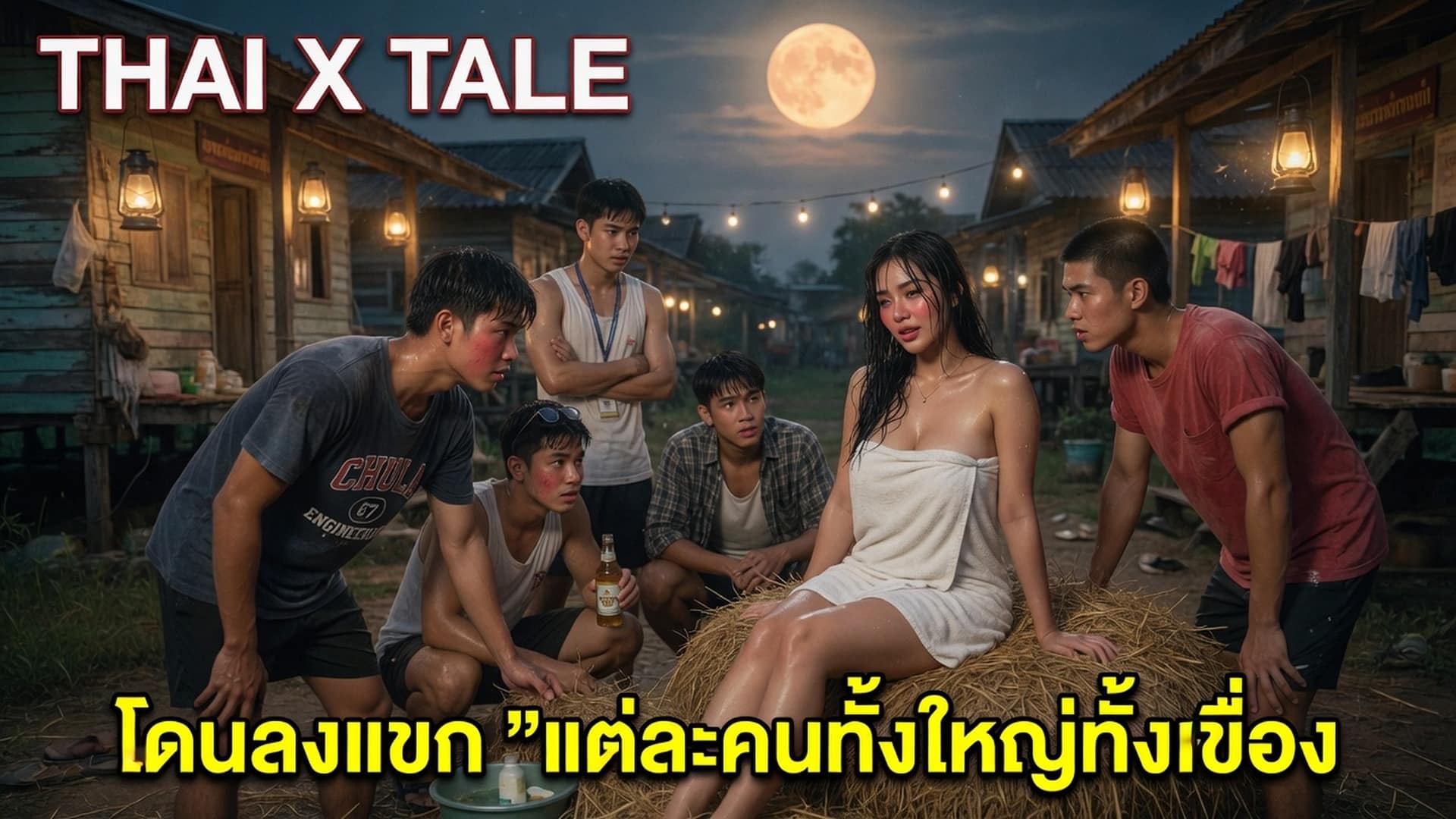 โดนลงแขก ”แต่ละคนทั้งใหญ่ทั้งเขื่อง” 2 เรื่องเสียว โดนลงแขก ”แต่ละคนทั้งใหญ่ทั้งเขื่อง” | ThaiXTale
