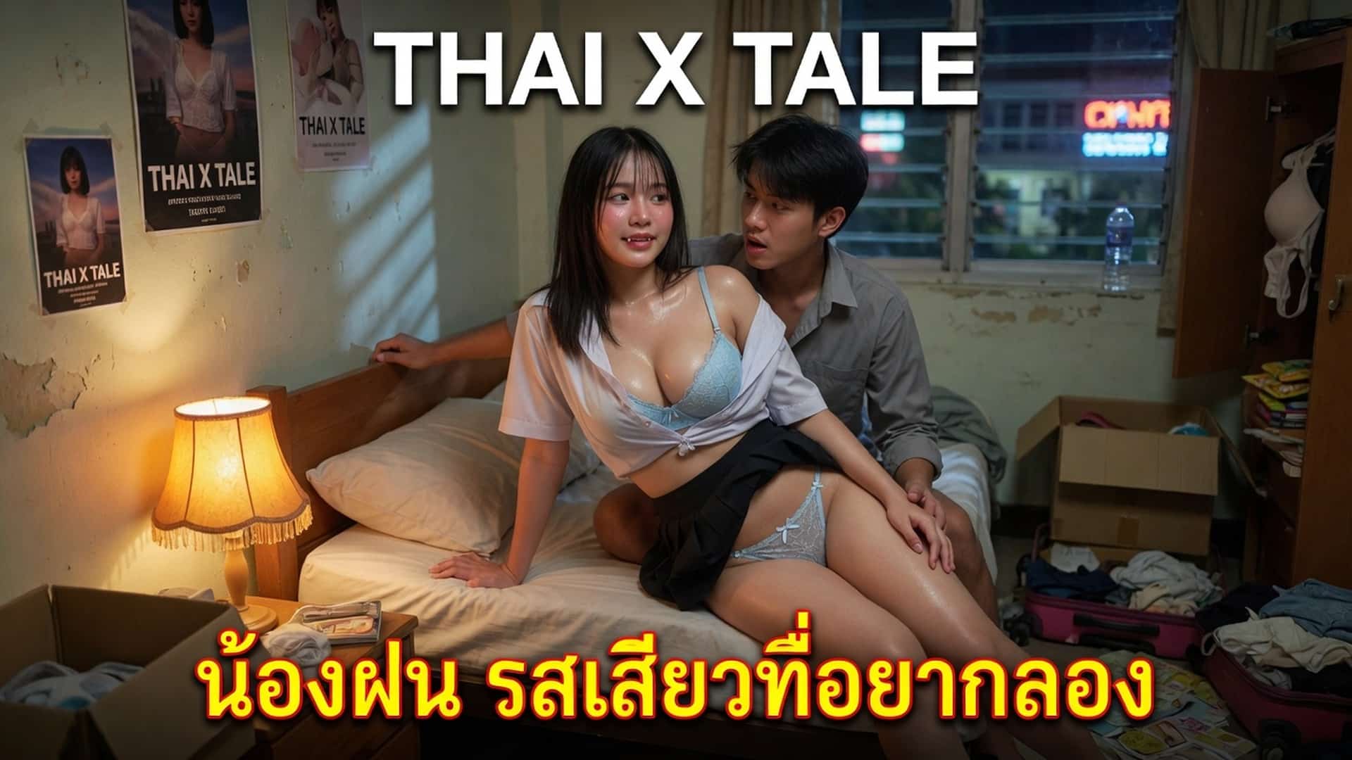 น้องฝน รสเสียวที่อยากลอง 5 เรื่องเสียว น้องฝน รสเสียวที่อยากลอง | ThaiXTale
