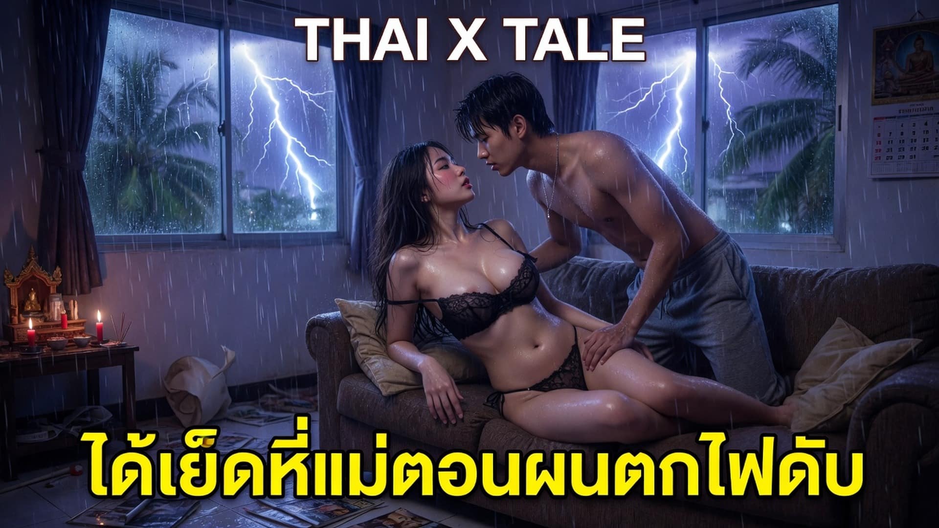 ได้เย็ดหีแม่ตอนผนตกไฟดับ 9 เรื่องเสียว ได้เย็ดหีแม่ตอนผนตกไฟดับ | ThaiXTale