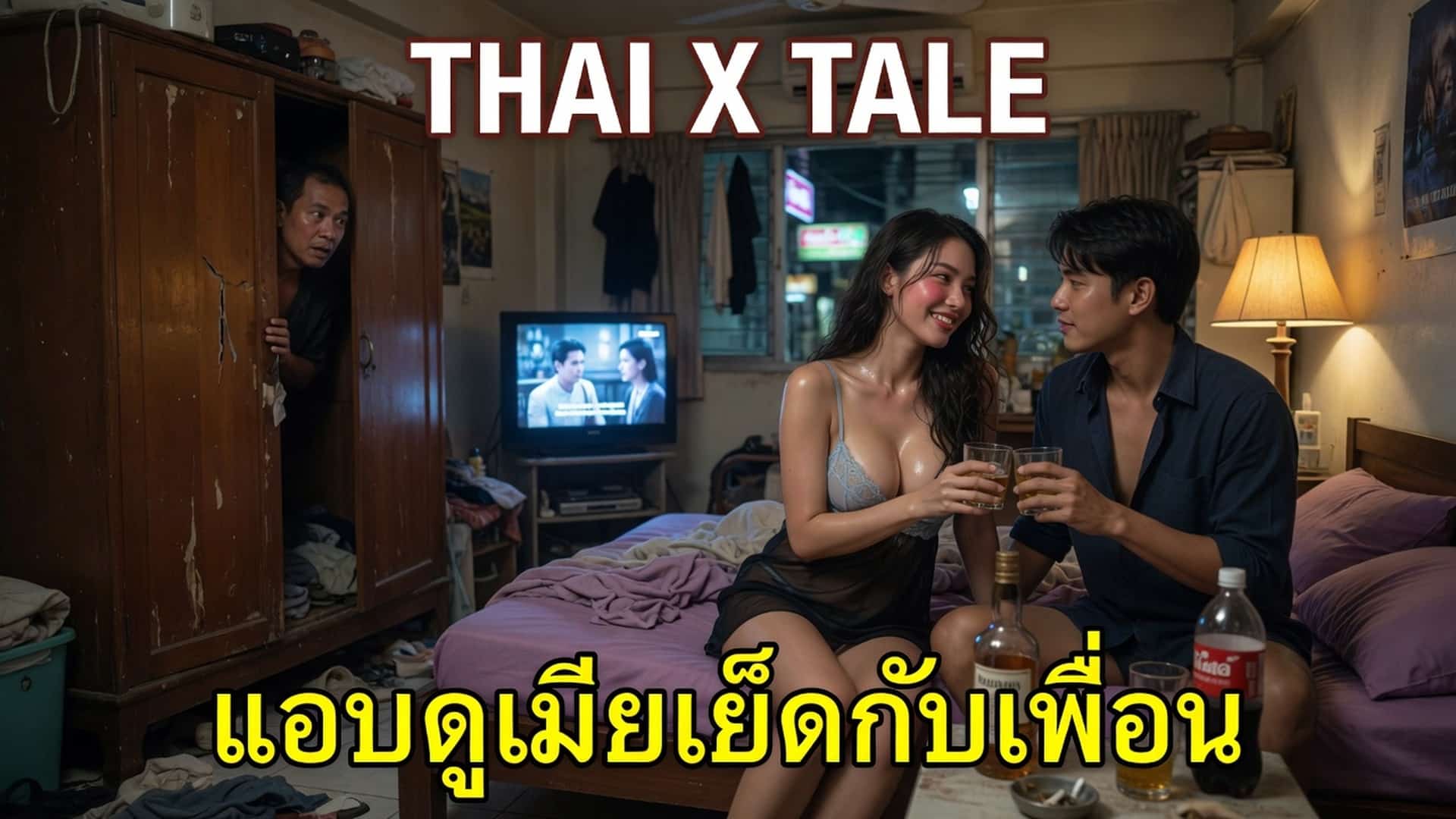แอบดูเมียเย็ดกับเพื่อน 4 เรื่องเสียว แอบดูเมียเย็ดกับเพื่อน | ThaiXTale