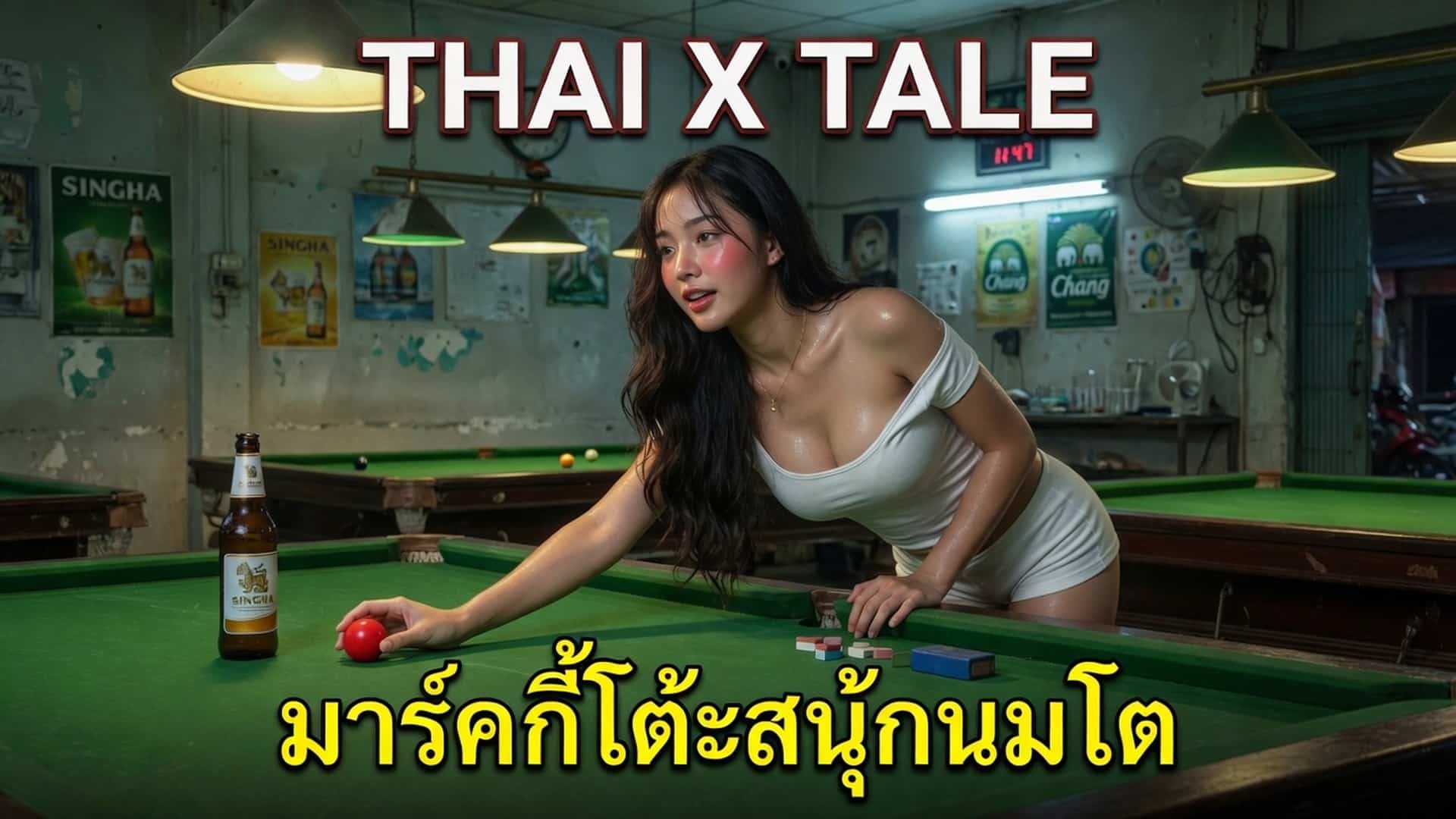 เย็ดมาร์คกี้โต๊ะสนุ๊กนมโต 7 เรื่องเสียว เย็ดมาร์คกี้โต๊ะสนุ๊กนมโต | ThaiXTale