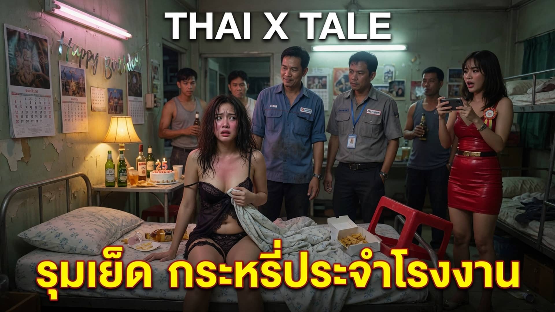 รุมเย็ด กระหรี่ประจำโรงงาน 10 เรื่องเสียว รุมเย็ด กระหรี่ประจำโรงงาน | ThaiXTale