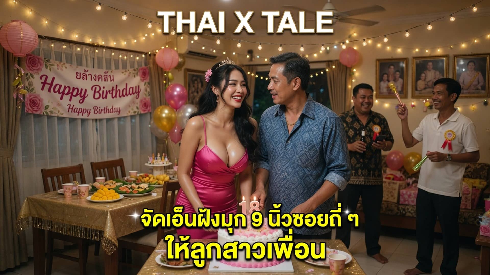 จัดเอ็นฝังมุก 9 นิ้วซอยถี่ ๆ ให้ลูกสาวเพื่อน 1 เรื่องเสียว จัดเอ็นฝังมุก 9 นิ้วซอยถี่ ๆ ให้ลูกสาวเพื่อน | ThaiXTale