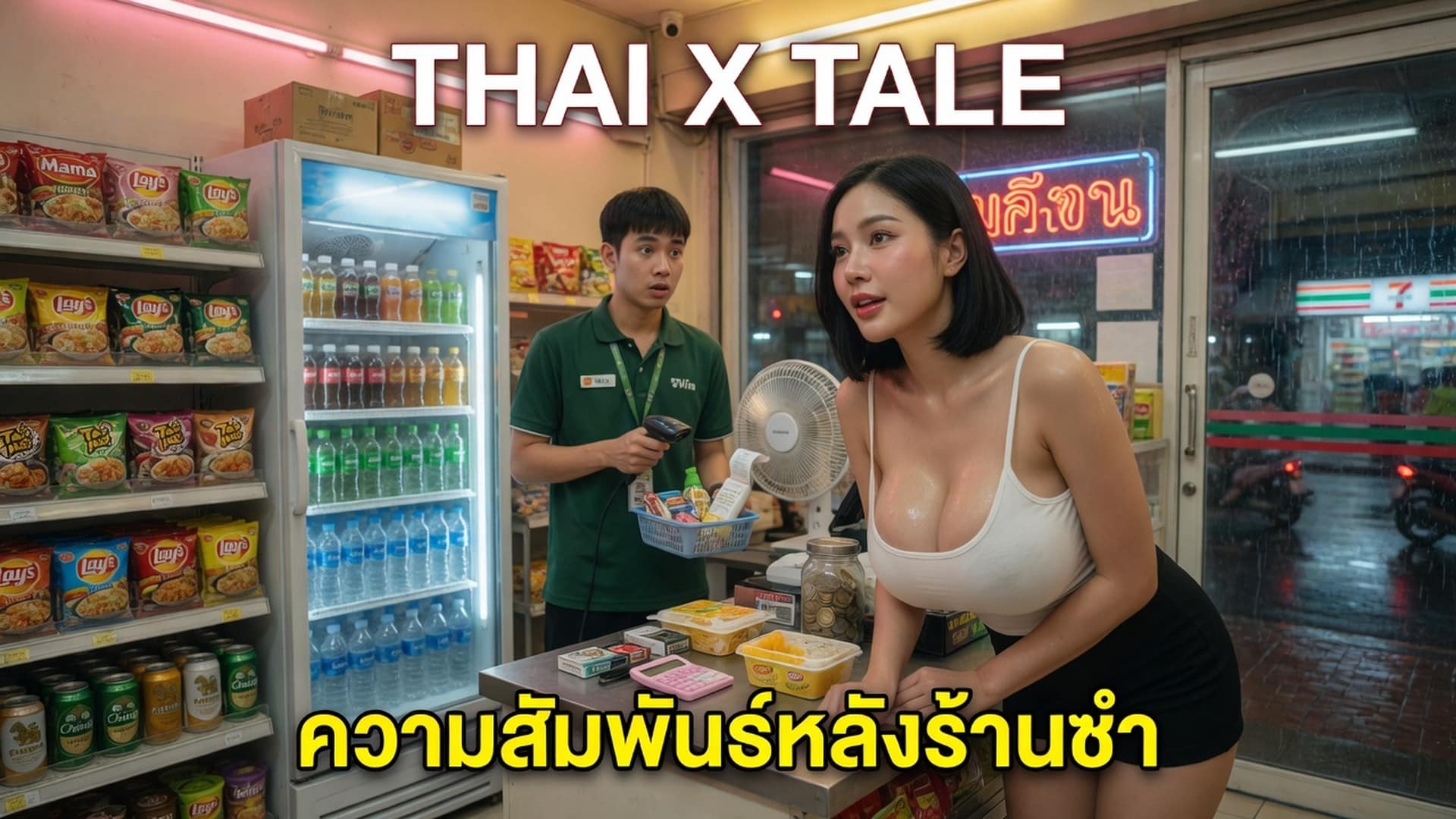 เรื่องเสียว ความสัมพันธ์หลังร้านชำ | ThaiXTale