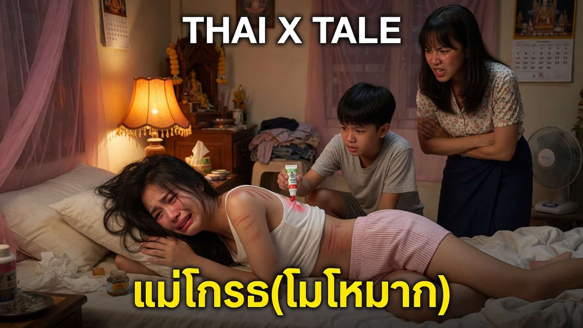 เรื่องเสียว แม่โกรธ(โมโหมาก) | ThaiXTale