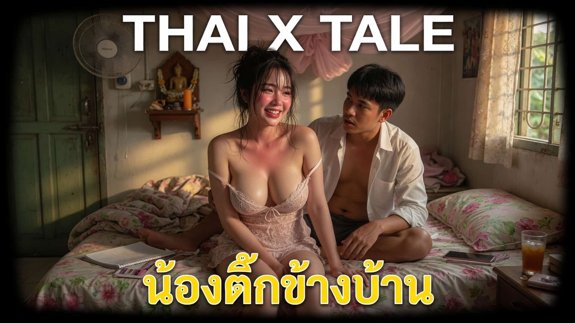 เรื่องเสียว เย็ดหีน้องติ๊กเด็กข้างบ้านแล้วแตกใน | ThaiXTale